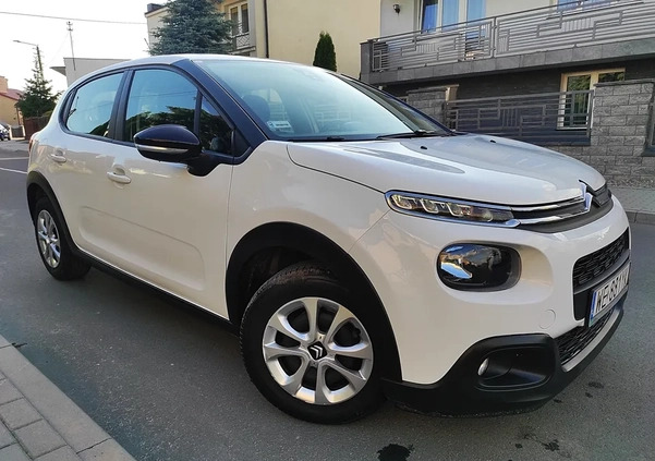 Citroen C3 cena 49900 przebieg: 80000, rok produkcji 2020 z Lipno małe 667